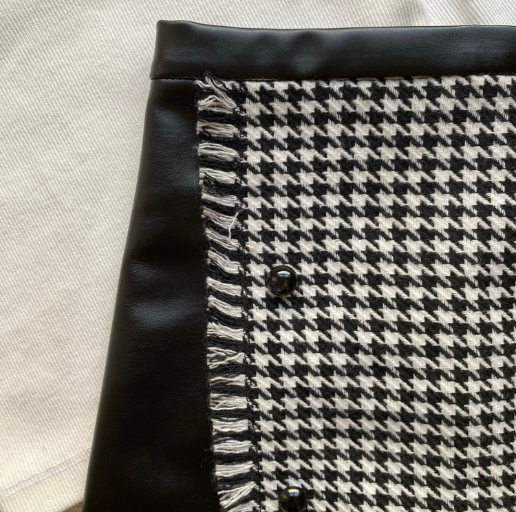 دامن چرم دخترانه