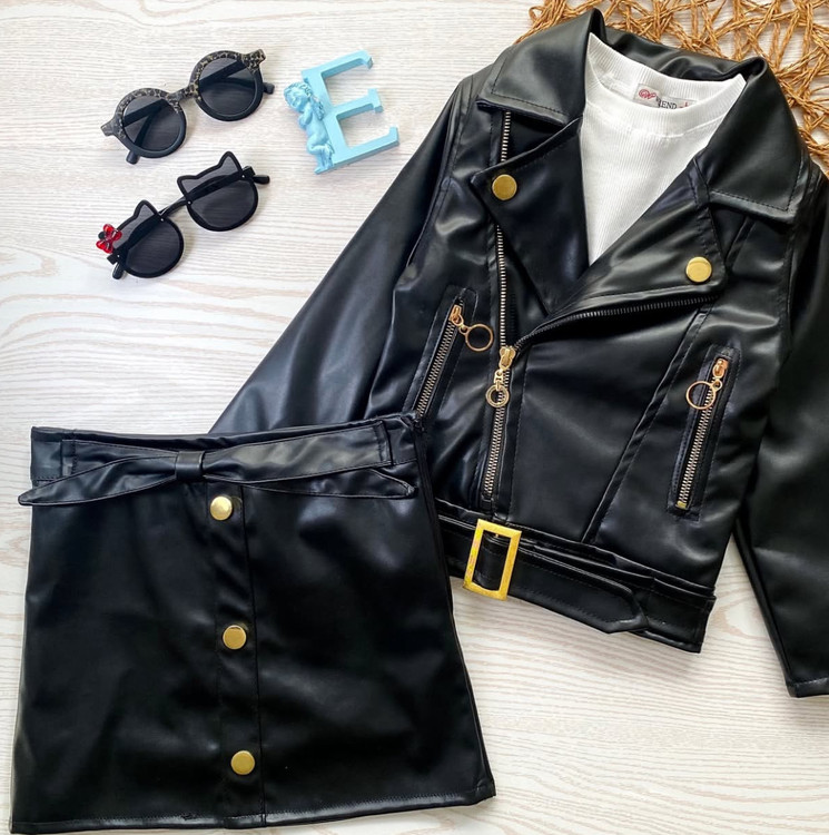 ست کت دامن دخترانه