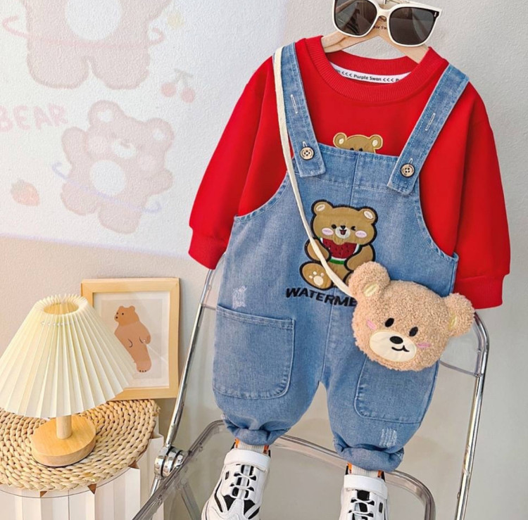 ست سه تیکه بیلر بلوز وارداتی 1 الی 5 سال