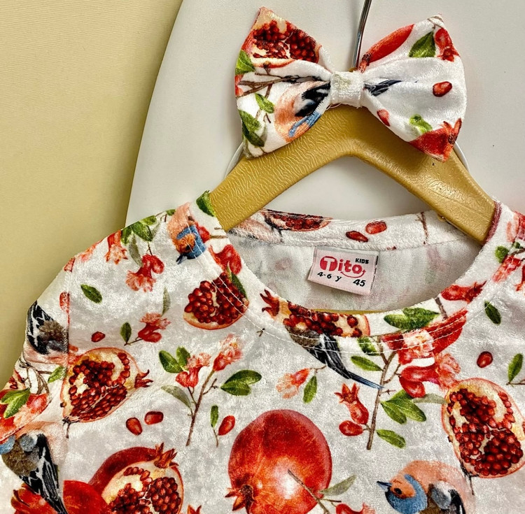 سه تیکه یلدایی طرح انار