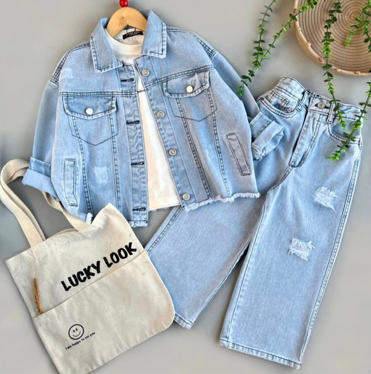 کت جین دخترانه