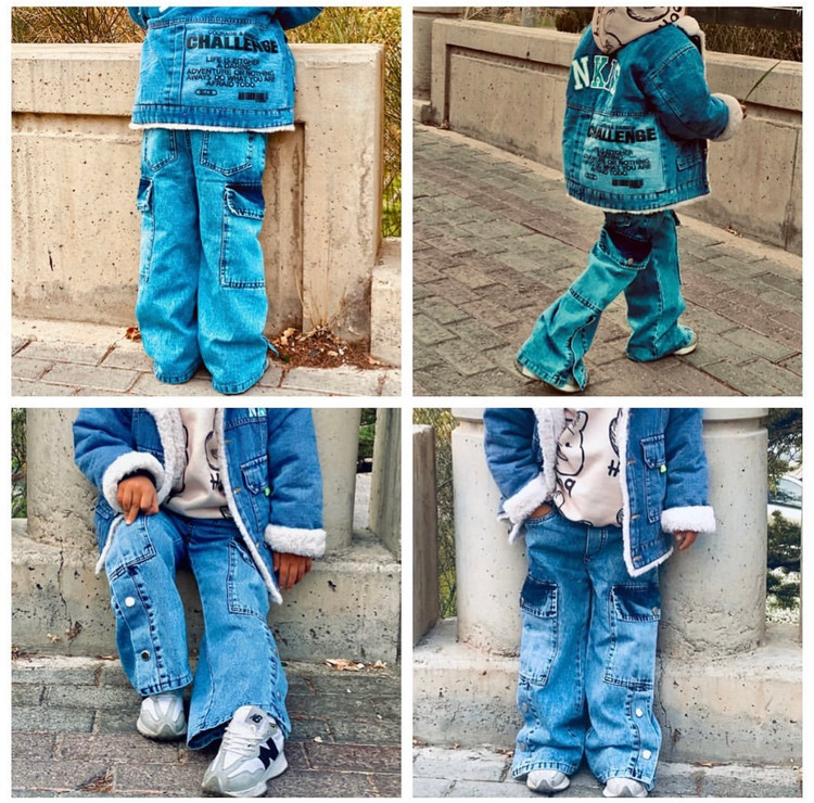 شلوار جین کارگو