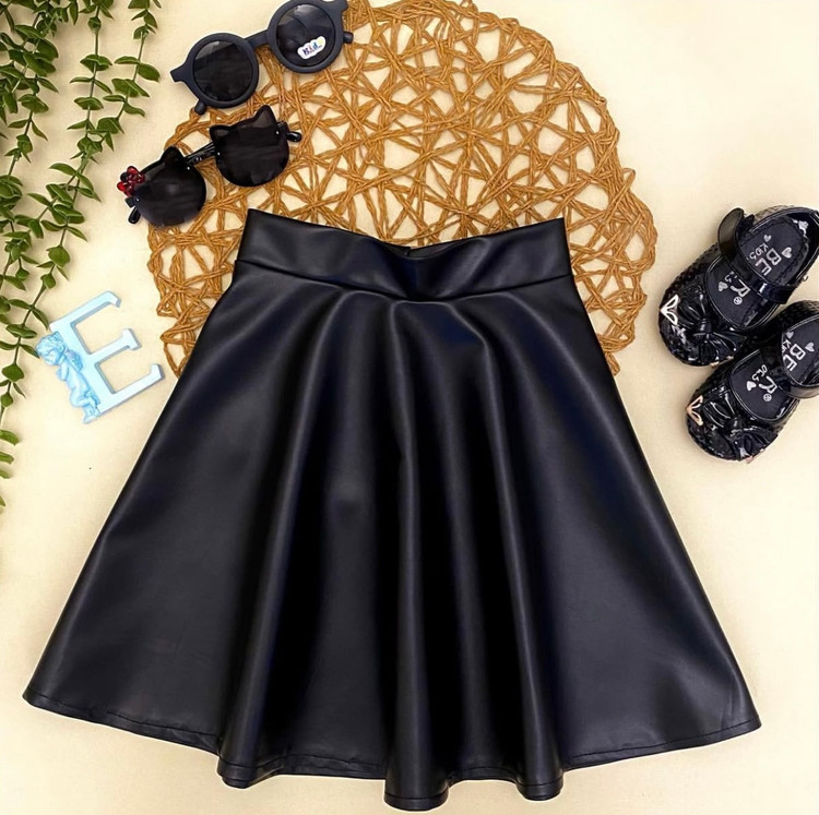 دامن چرم دخترانه