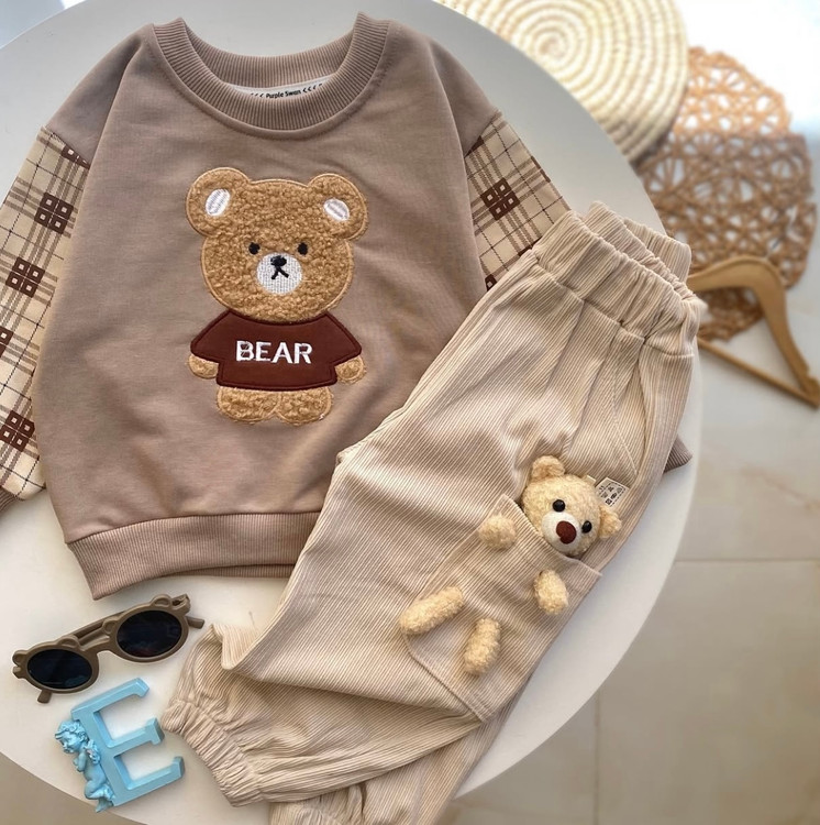 ست بلوز شلوار وارداتی خرسی