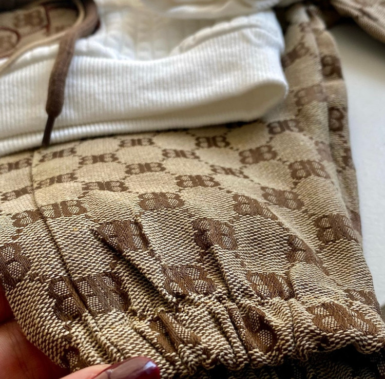 ست بلوز شلوار وارداتی گوچی