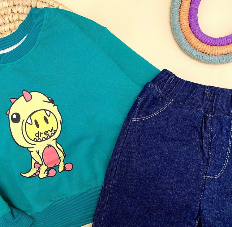 شلوار بچه گانه لاینردار توکرکی 2 تا 6 سال