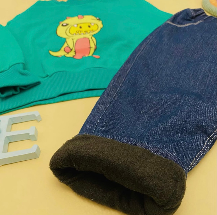 شلوار بچه گانه لاینردار توکرکی 2 تا 6 سال