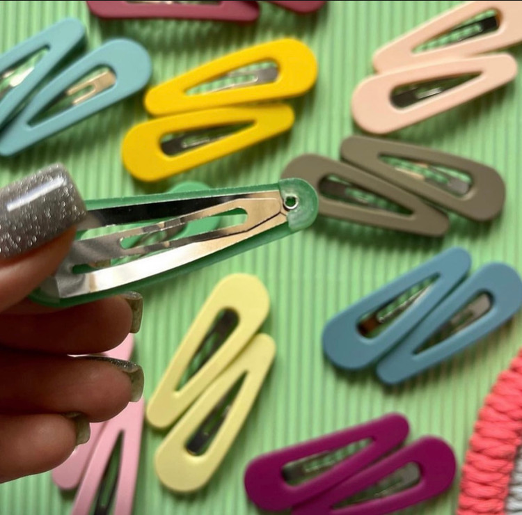 گیره تق تقی روکش دار