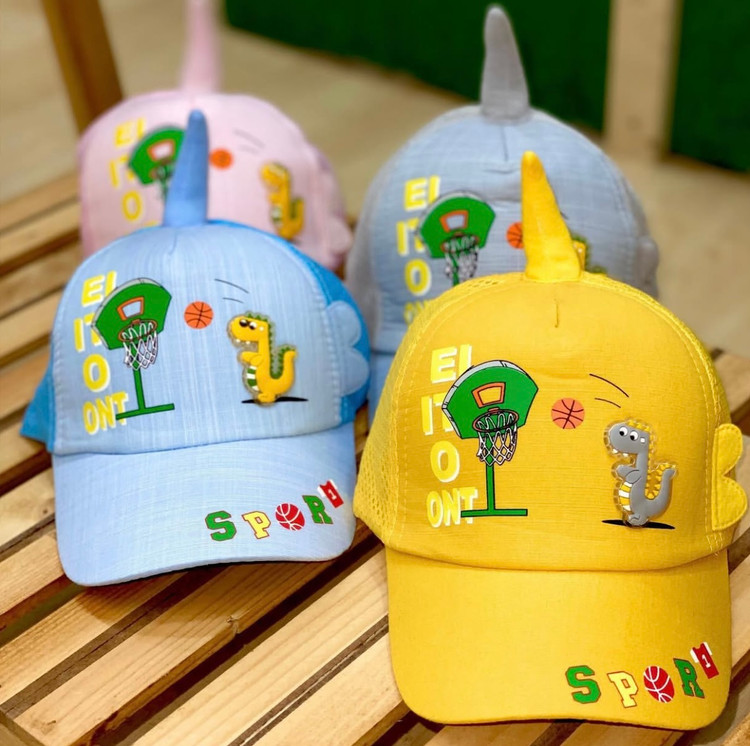 کلاه کپ وارداتی طرح دایناسور