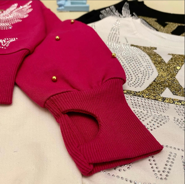 کراپ دخترانه فینگردار 2 الی 10 سال