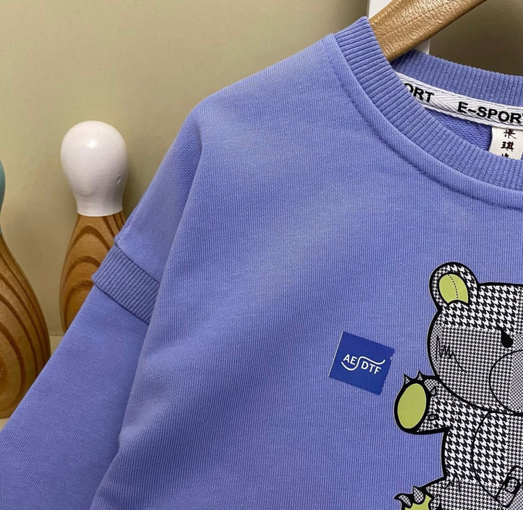 بلوز دورس بچگانه وارداتی طرح خرسی