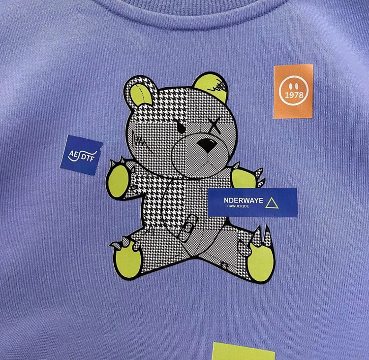 بلوز دورس بچگانه وارداتی طرح خرسی