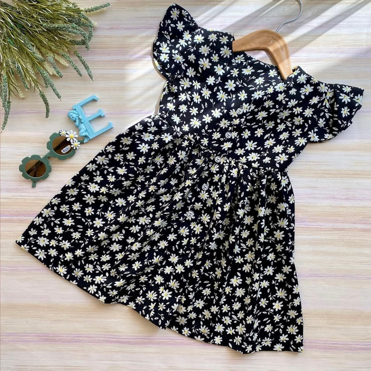 سارافون دخترانه بابونه