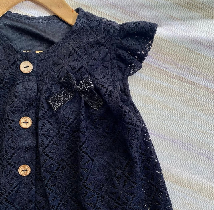 سارافون دخترانه مشکی