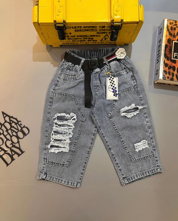 شلوارک بچگانه زاپدار اسپرت