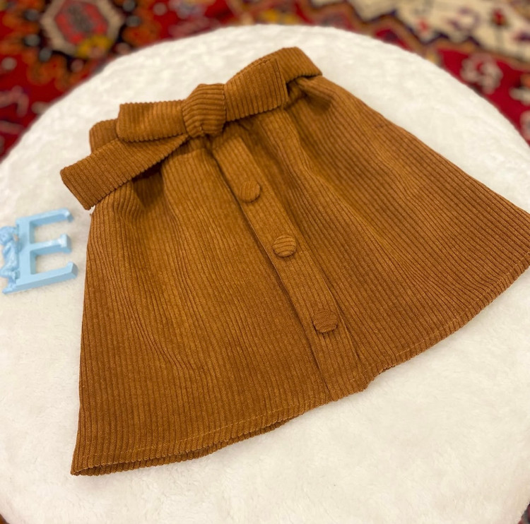 ست دخترانه دوتیکه بلوز دامن