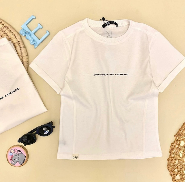 تیشرت بچگانه سفید اسپرت