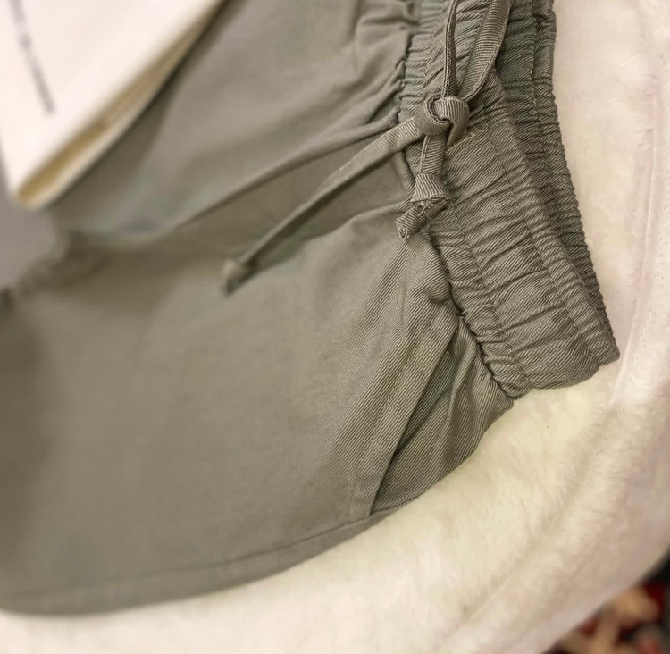 شلوار بچگانه کتان کج راه اسپرت