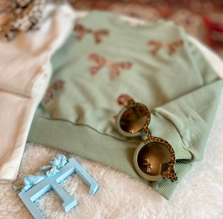 ست بلوز شلوار دخترانه چهارتیکه