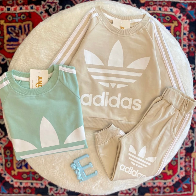 ست دوتیکه بلوز شلوار آدیداس