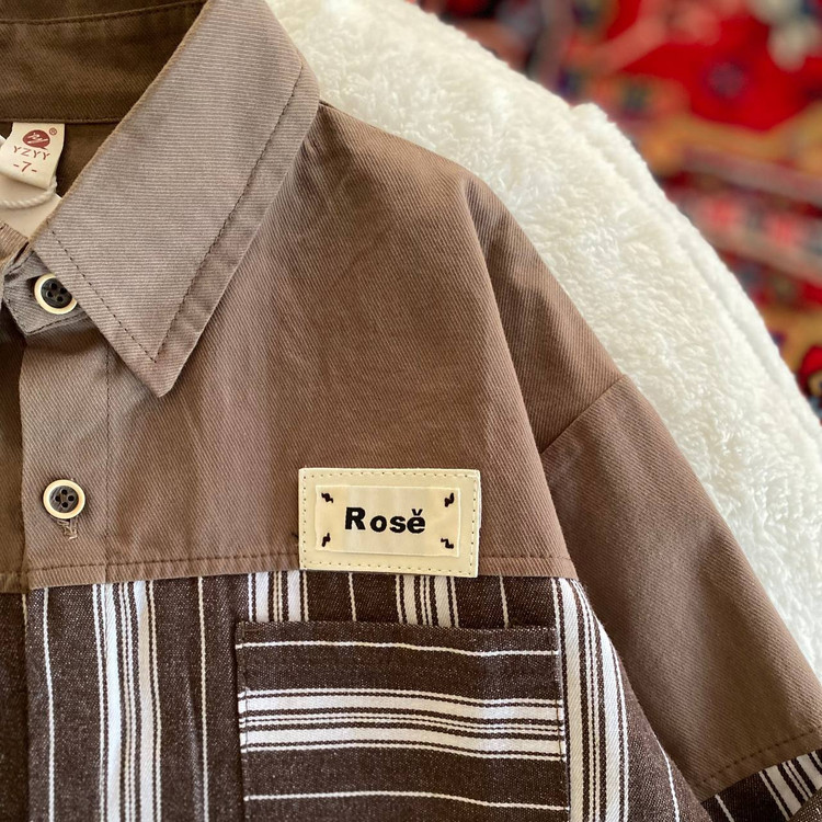 پیراهن پسرانه وارداتی 2 الی 10 سال