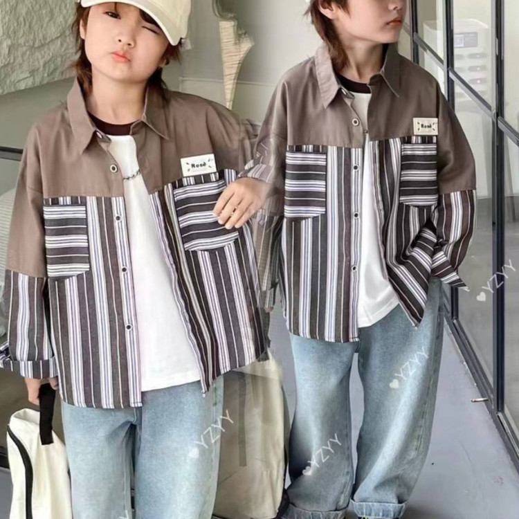 پیراهن پسرانه وارداتی 2 الی 10 سال