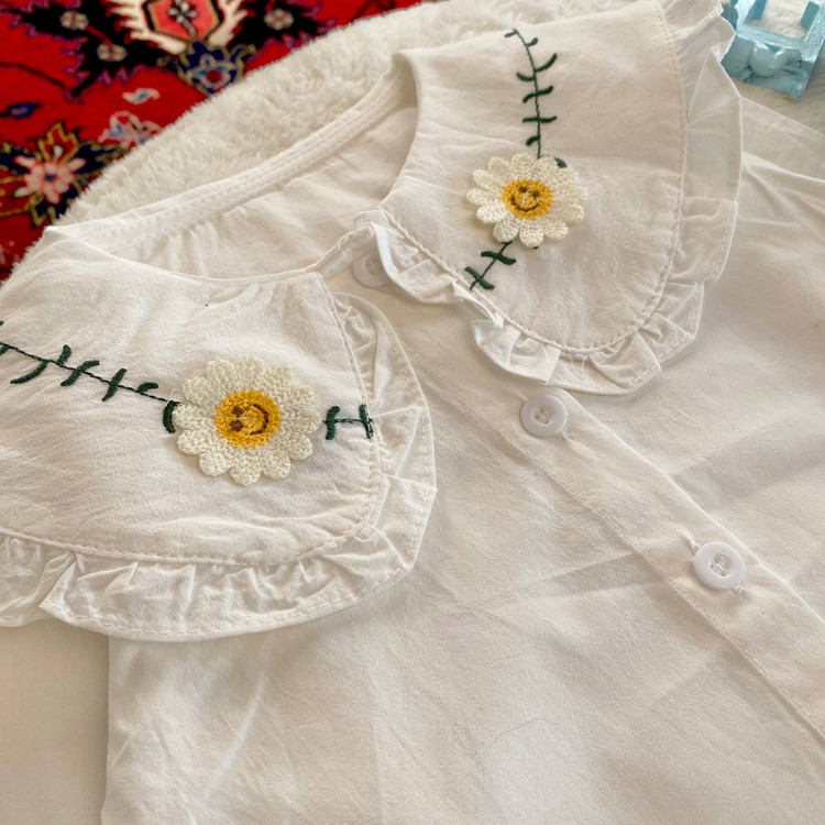 شومیز دخترانه مجلسی وارداتی 1 الی 5 سال