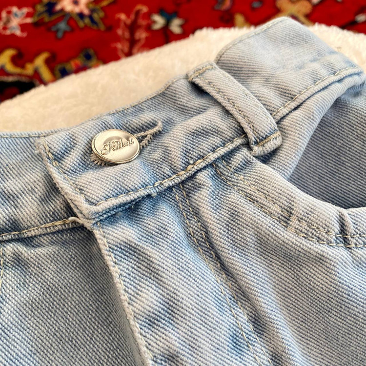 شلوار بگ دخترانه جین