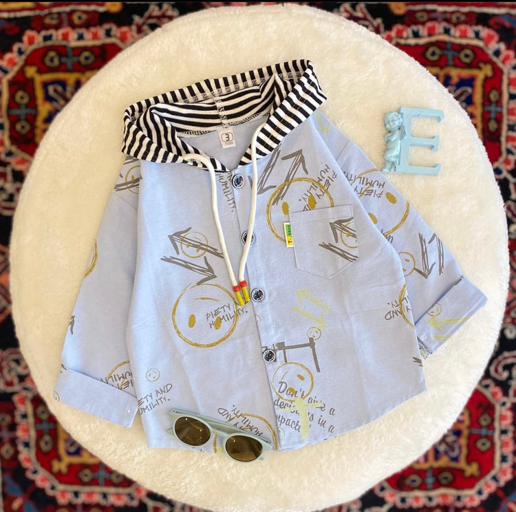 پیراهن پسرانه وارداتی 1 الی 4 سال