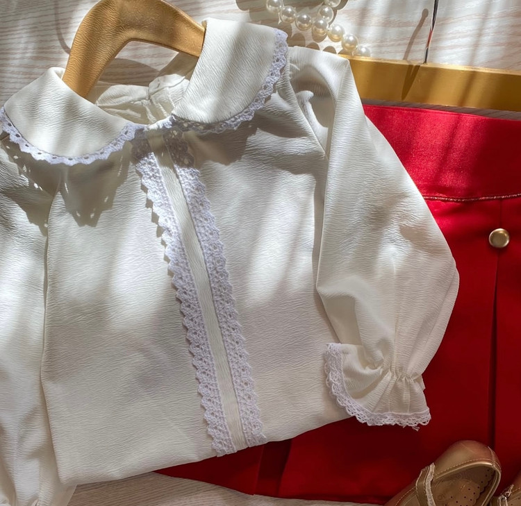 شومیز دخترانه مجلسی 2 الی 9 سال