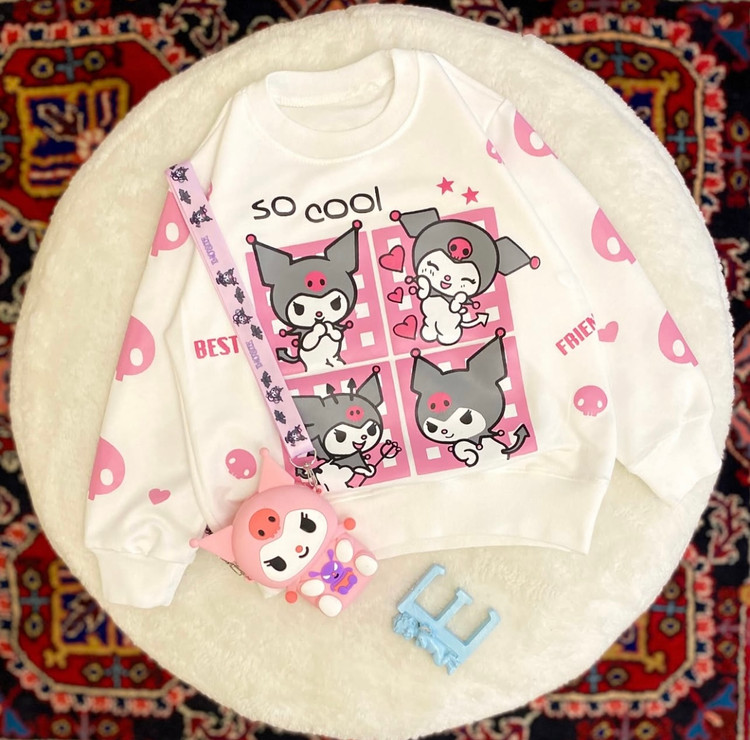 بلوز دخترانه کرومی 2 الی 10 سال