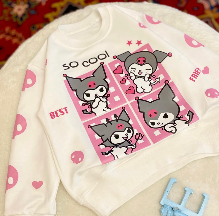 بلوز دخترانه کرومی 2 الی 10 سال