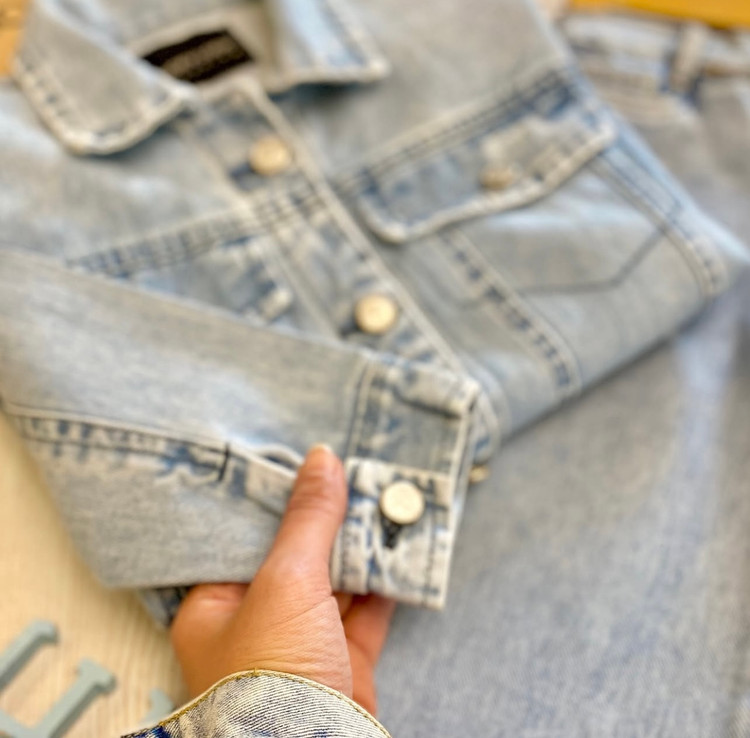 کت جین دخترانه 5 الی 10 سال