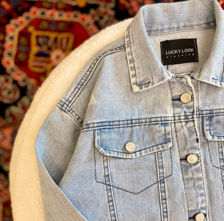 کت جین دخترانه 5 الی 10 سال