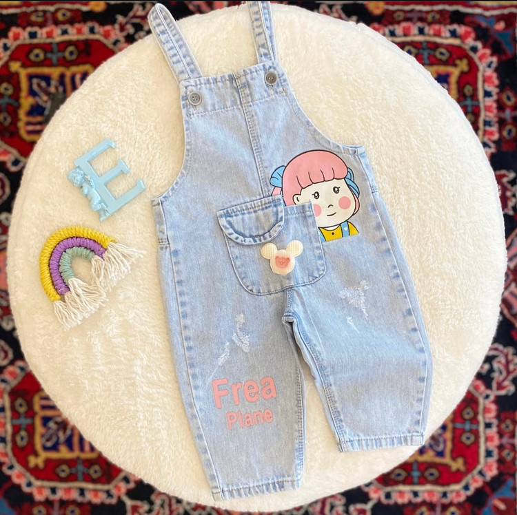 بیلر جین دخترانه 1 الی 5 سال