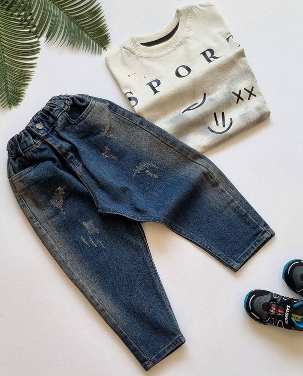 شلوار جین بچگانه اسپرت
