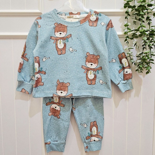 ست دوتیکه راحتی پسرانه 2 الی 8 سال