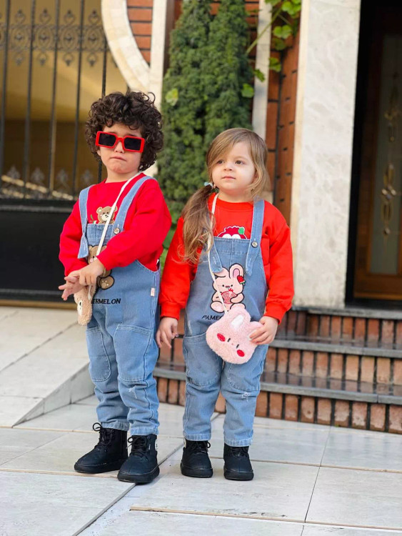 ست سه تیکه بیلر بلوز وارداتی 1 الی 5 سال