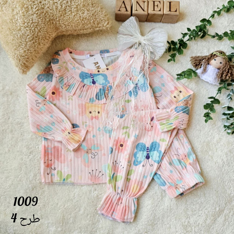 ست دوتیکه راحتی دخترانه 1 الی 10 سال