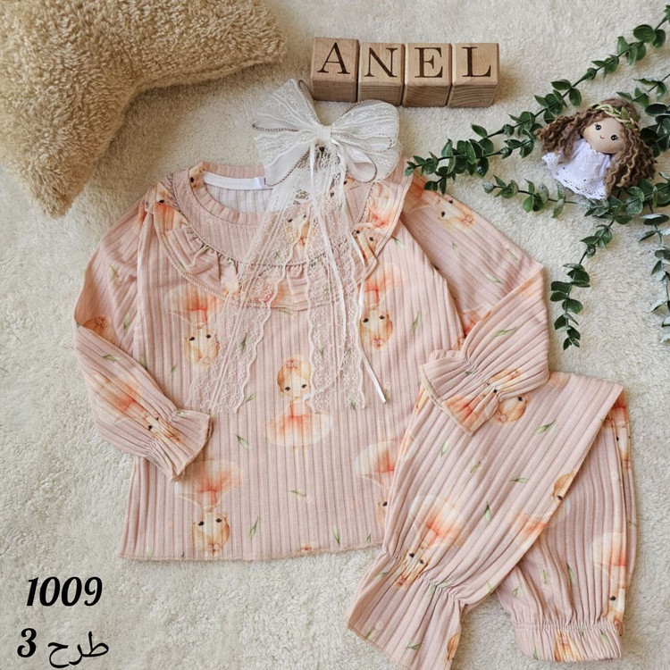 ست دوتیکه راحتی دخترانه 1 الی 10 سال