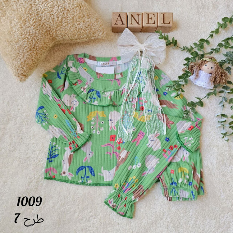 ست دوتیکه راحتی دخترانه 1 الی 10 سال