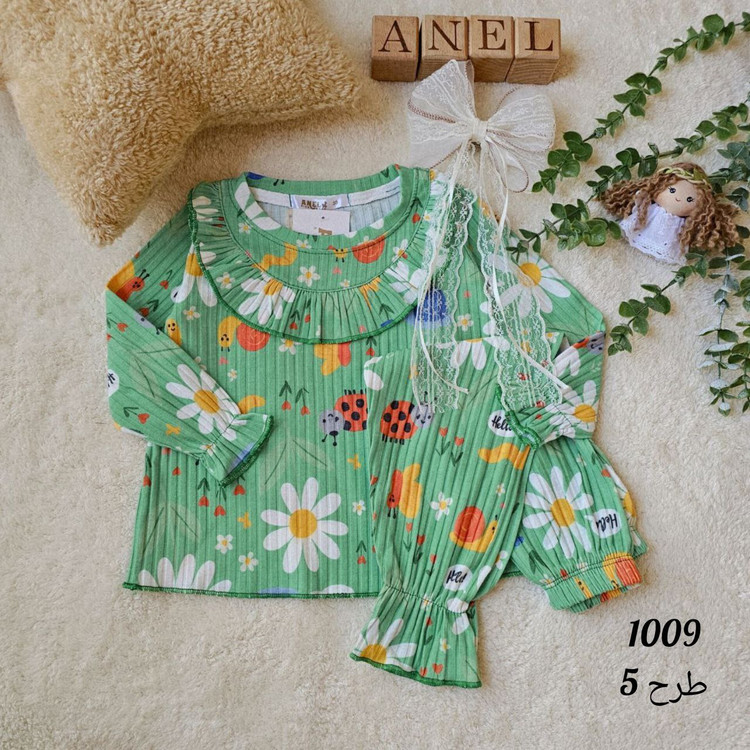 ست دوتیکه راحتی دخترانه 1 الی 10 سال