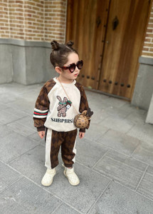 ست دوتیکه بلوز شلوار وارداتی 1 الی 5 سال