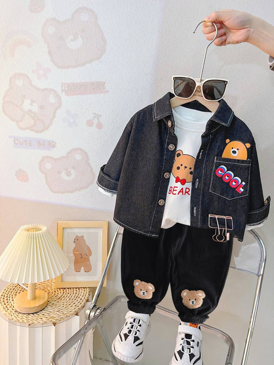 ست سه تیکه وارداتی بچگانه 1 الی 5 سال