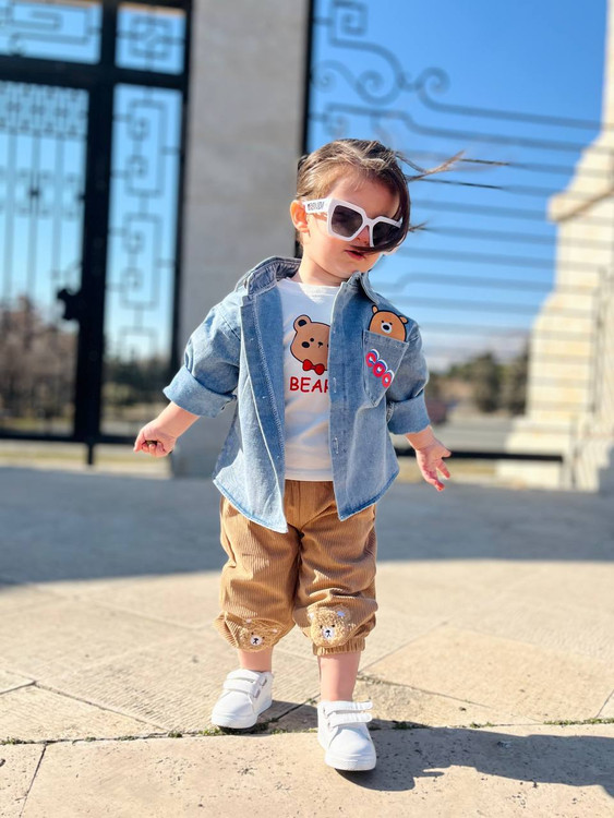 ست سه تیکه وارداتی بچگانه 1 الی 5 سال