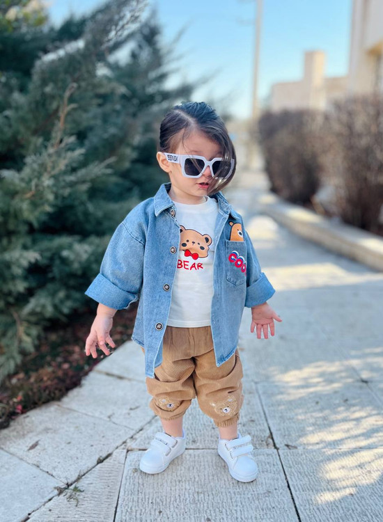 ست سه تیکه وارداتی بچگانه 1 الی 5 سال