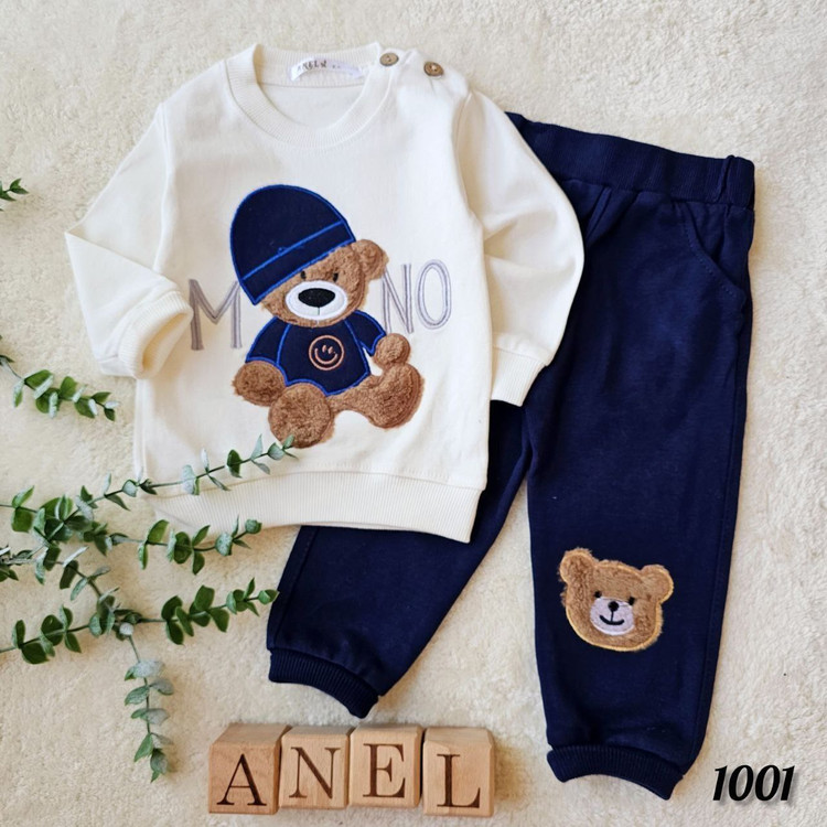 ست بلوز شلوار نوزادی تدی