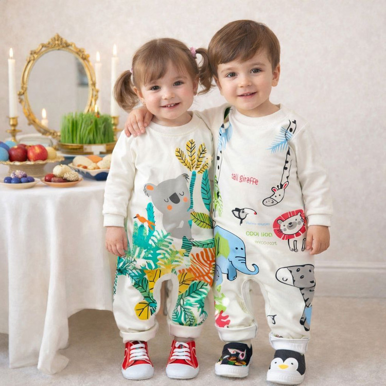 سرهمی اسپرت نوزادی 6 الی 36 ماه