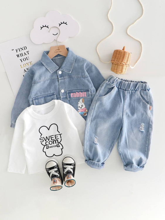 ست سه تیکه اسپرت بچگانه 1 الی 5 سال